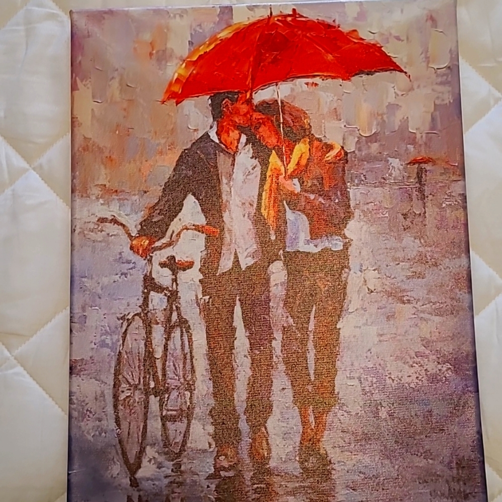 Lovely Canvas Print of Couple